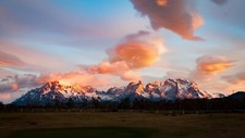 Landscape himalayas clouds sky nature Custom Gaming Mat Desk