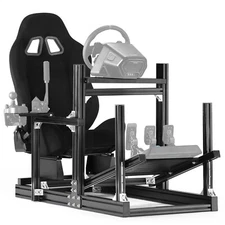 Minneer F1 More Stable Racing Sim Cockpit Stand With Seat Fit For Logitech G920
