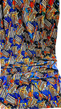 Cowboy Rodeo Western Fabric by Robert Kaufman Cotton Hunter Green Multicolor BTY