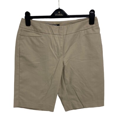 women's classic khaki shorts pants Beige size