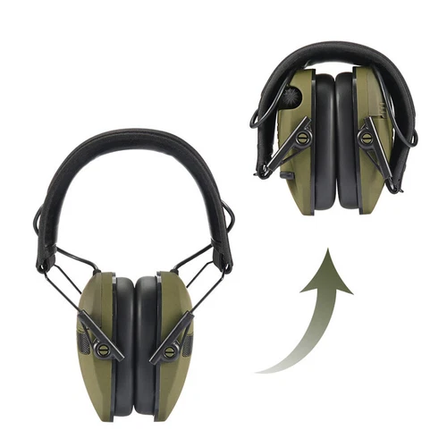 Walkers Electronic Earmuff Shooting Ear Protection Hearing Muff Slim Anti-noise - Picture 3 of 17
