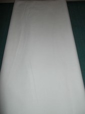 Soft White Solid Muslin Quilt Fabric - 1/2 Yard Piece