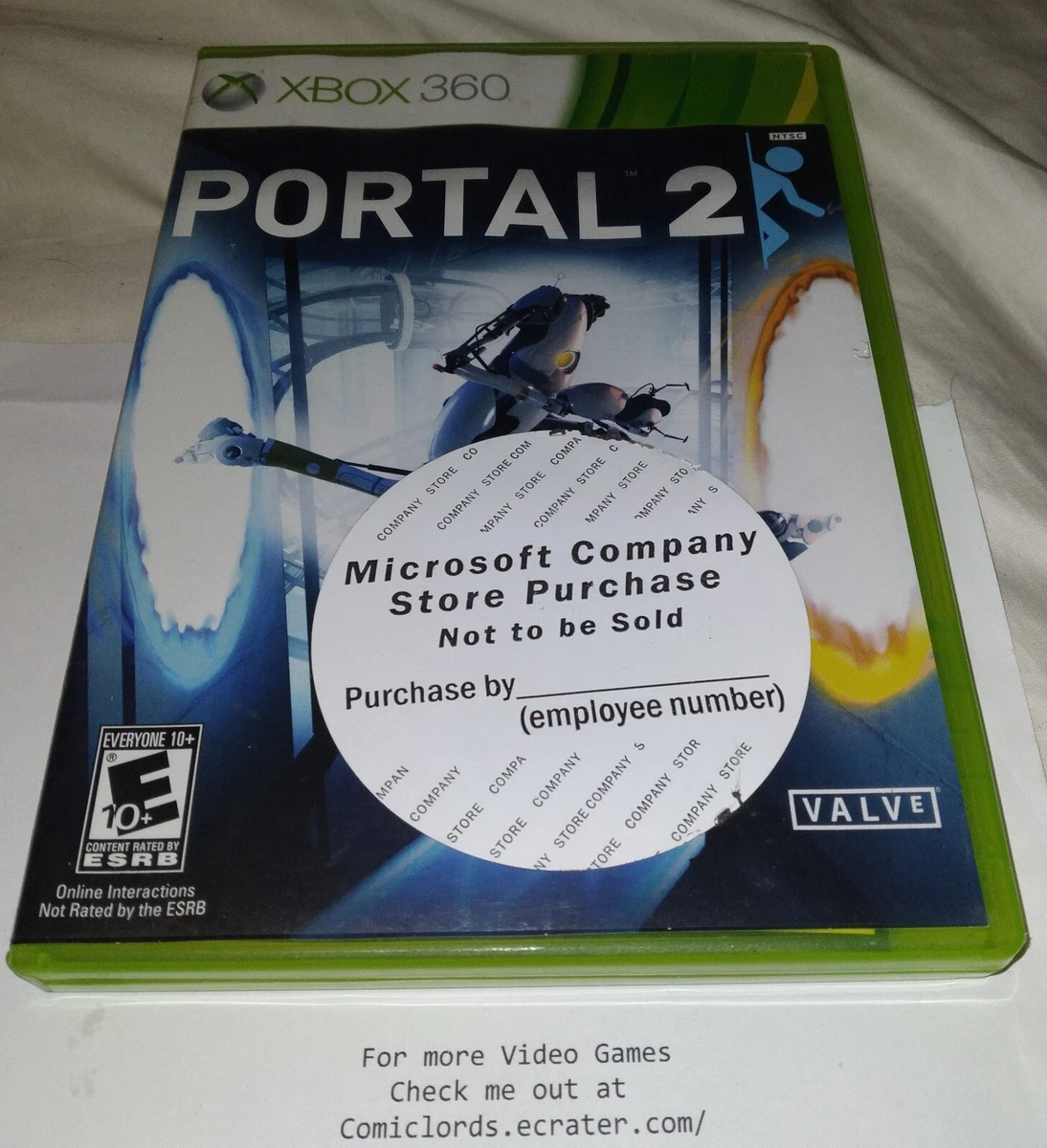 Portal 2 Microsoft Xbox 360 Video Games for sale | eBay