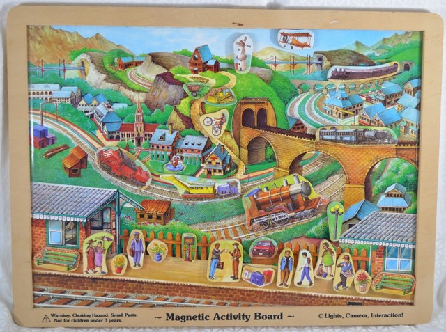 melissa and doug magnetic activity board