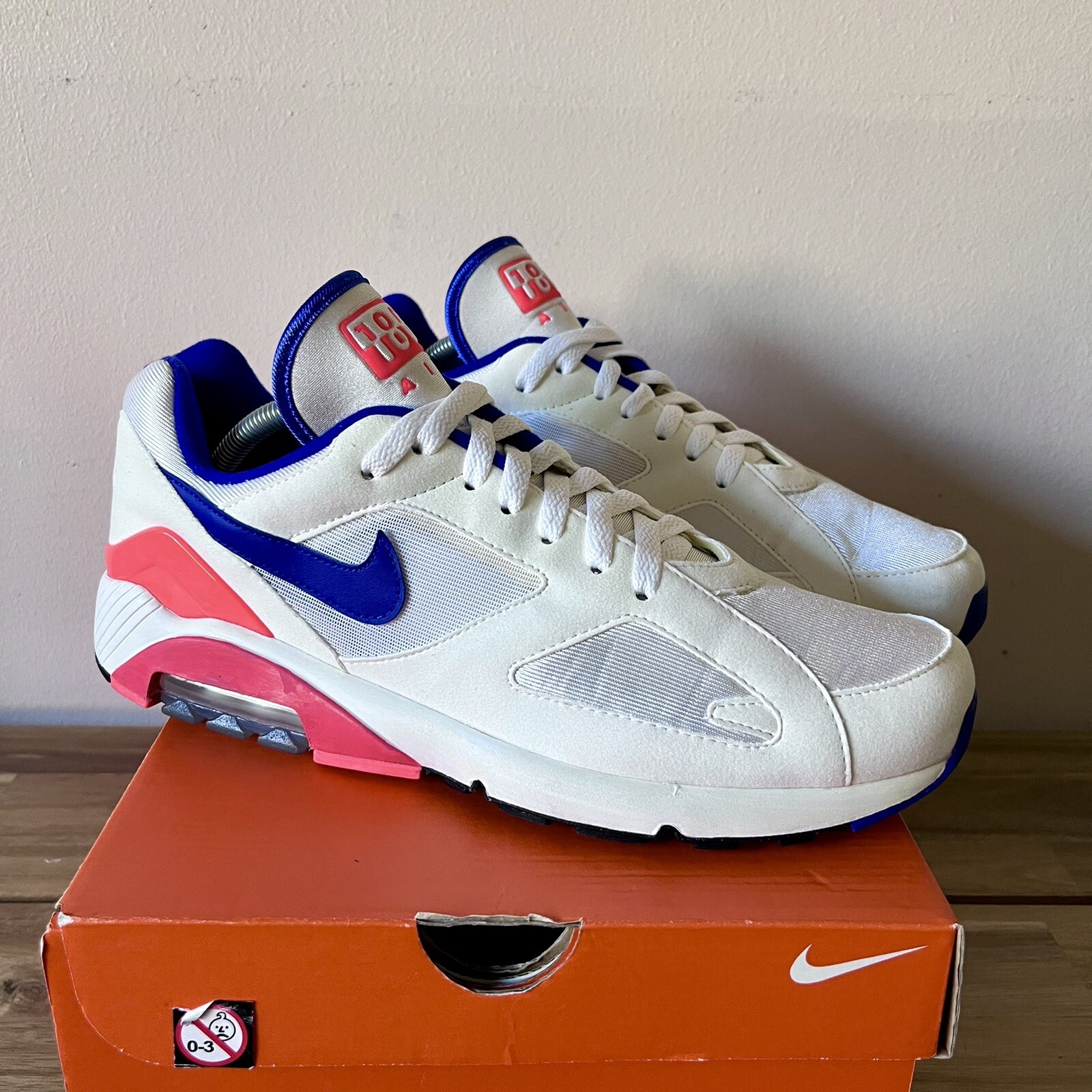 VNDS 2018 NIKE AIR MAX 180 ULTRAMARINE 1 90 95 97 98 270 720 PLUS SUPREME  SZ 10 | eBay