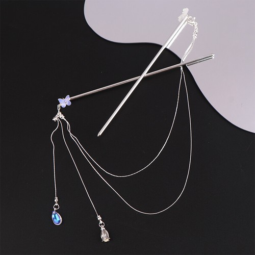 Retro Double Strand Hairpins Hair Accessories Chinese Style Nunchaku