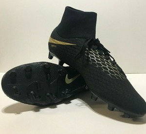 nike hypervenom phantom 3 black and gold