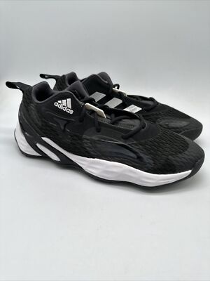 adidas Exhibit A Black White H67738 Mens Size 9.5