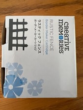 Creative Memories Rustic Fence Border Maker Cartridge bmc NIB