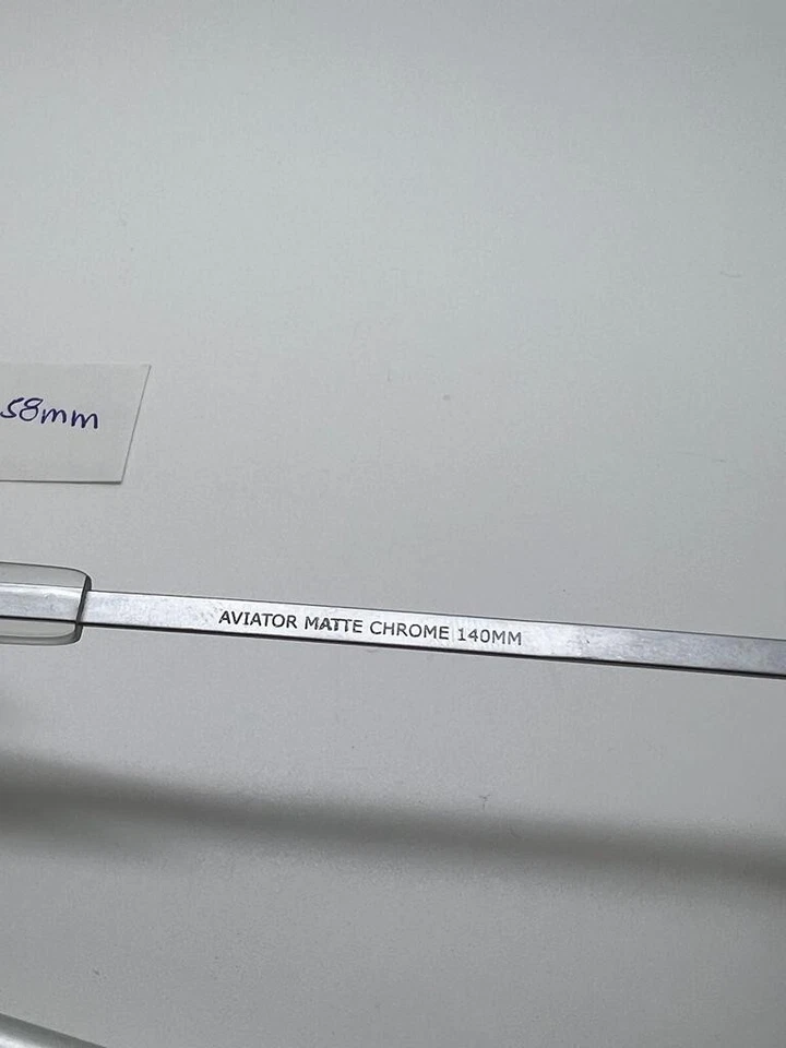 #1047 Gafas de sol Randolph AVIATOR 58 mm cromo mate gris americano envío gratuito Foto 3 de 4