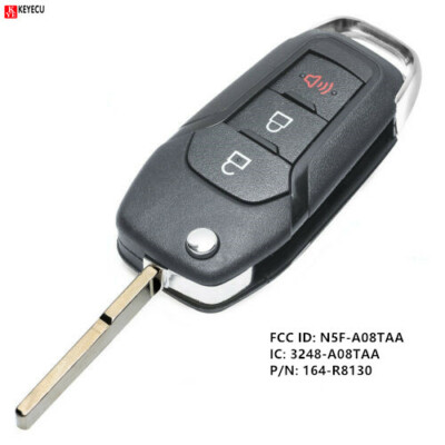 Powerstorm Flip Remote Key Fob – For 2015-2019 Ford F150 F250 F350 – FCC N5F-A08TAA – 3 Button