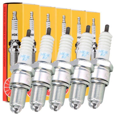 5x NGK 3172 BUR6ET Zündkerze für VW PASSAT 35i AUDI 100 80 COUPE 101000036AA