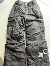 Columbia Unisex Youth 6/7 Bugaboo  Omni-Tech Winter Snow Pants Black