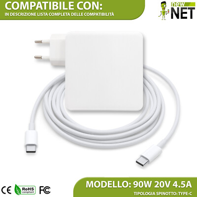 Ladegerät Typ-C kompatibel mit Tablet i Pad Asus Vivo max 90W 20V 4,5A