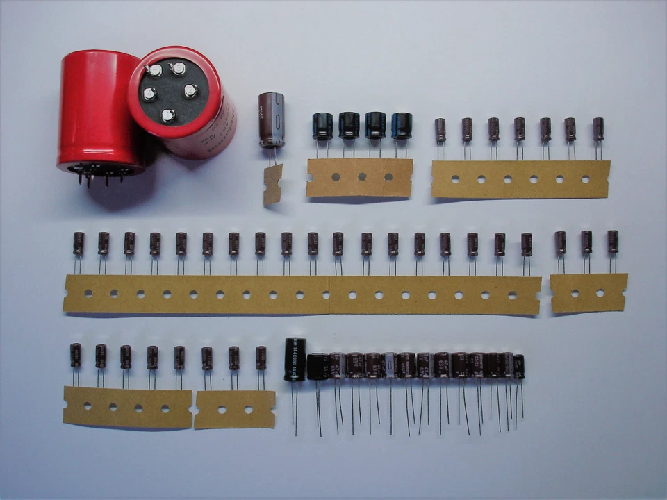 RECAPKIT GRUNDIG V7500 amplificador amp recap caps recapping kit completo Elko-Set kpl