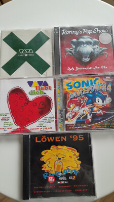 CD Ronnys Pop Show Dance Power 4 VIVA Chart Express RTL Hits Löwen 95 Popmusik