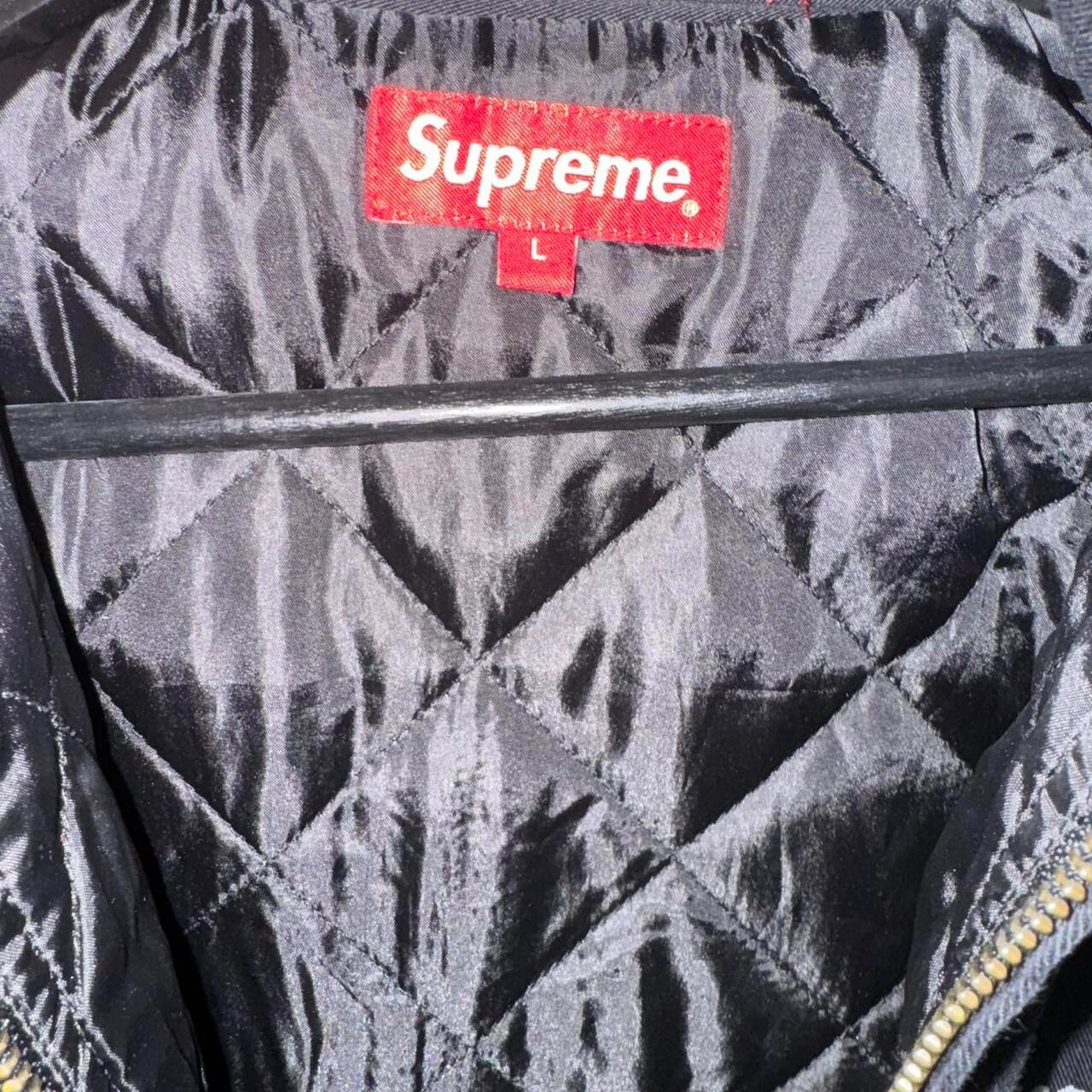 Supreme The Crow Work Jacket Size Large Black - image 4