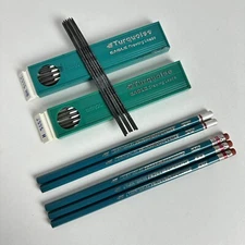 Vintage Berol Eagle Turquoise Drawing Drafting Pencil Lead Pencil Lot