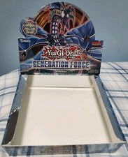 (B) *EMPTY* Yu-Gi-Oh! Generation Force Booster Box 1st Edition 