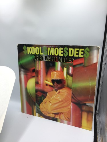 Kool Moe Dee -They Want Money 12" Vinyl Mix Single (1989) In Cover 33rpm Record - Picture 4 of 12