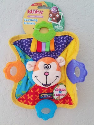 nuby monkey teether