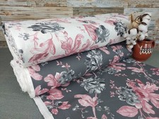 240cm Popeline Baumwolle Stoffe Baumwollstoff Meterware Blumen Basteln ÖKO-TEX