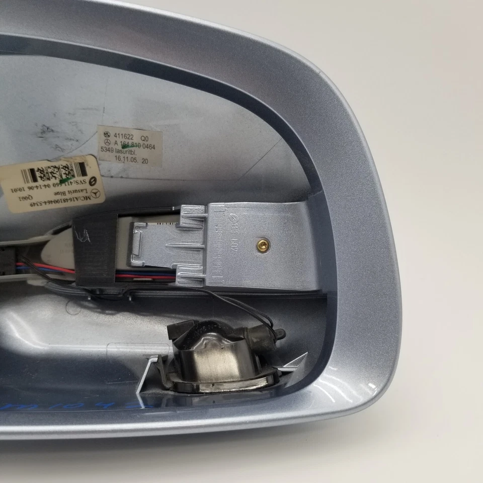 08-12 MERCEDES-BENZ GL550 DELANTERO DERECHO PASAJERO PUERTA ESPEJO TAPA TAPA Foto 3 de 4