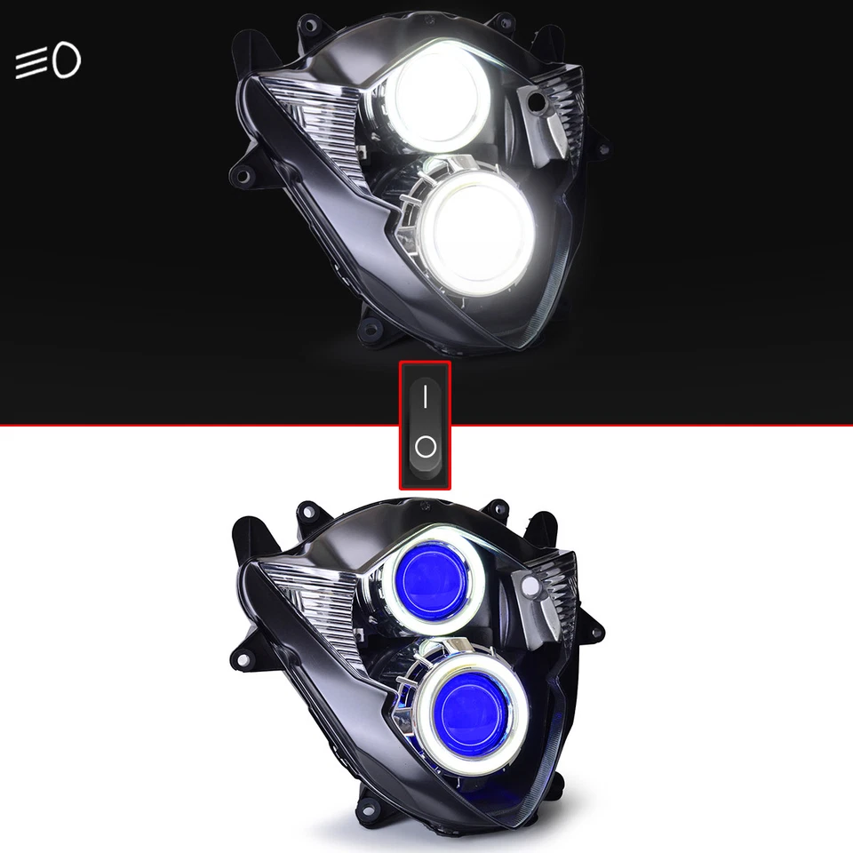 Faro LED KT para Suzuki GSXR1000 GSX-R1000 2005-2006 Foto 4 de 4