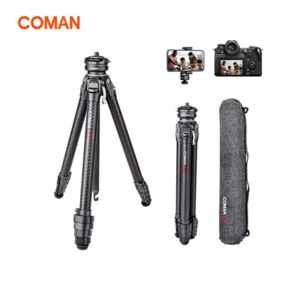 Ulanzi COMAN ZERO F38 Full Carbon Fiber Travel Tripod Quick Release Professional