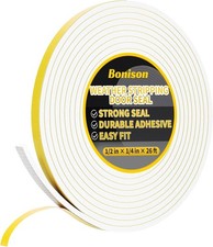 26Ft Weather Stripping Door Seal - 1/2" X 1/4" Door Seal Strip for Door Frame, H