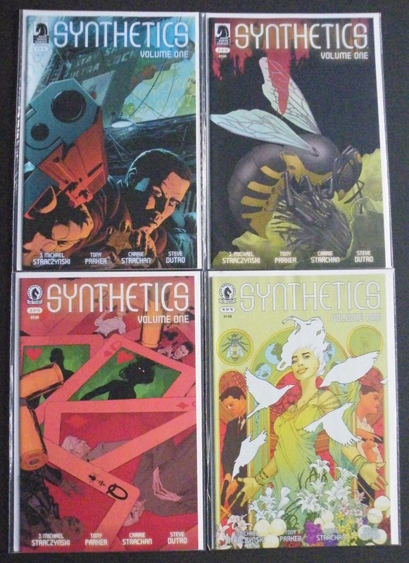 Synthetics Volume One #1 -4 (Dark Horse Comics) Set 1st Print Near Mint