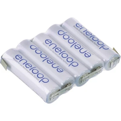 Pack de piles rechargeables 5x LR6 (AA) NiMH Panasonic 126584 6 V 1900 mAh - Photo 1/2