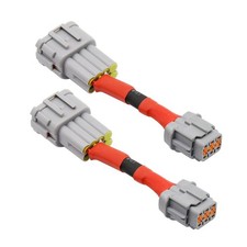 Headlight Conversion Adapters HID 8 TO Halogen 6 Fit For Nissan 350Z 03-05 Acc