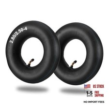 2 Pack Heavy Duty Inner Tubes - 2.80/2.5/280/250-4 Replacement - 2.80/2.50-4
