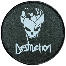 DESTRUCTION - Skull Logo - 10 cm - Patch - 170642