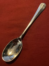 Antique Silver Plated Rat Tail Teaspoon By Four Star, England c.1920’s