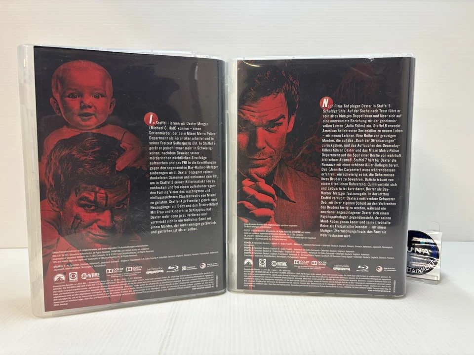 Dexter Complete Series Collection Season 1-8 German Import BluRay UK Compatible - Image 3 of 3