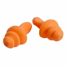 10 PAIR 3M Noise Reduction Shooting Sleep Aid REUSABLE UNCORDED EAR PLUGS NRR 25