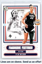 2025 Donruss WNBA #11 A'ja Wilson Franchise Features