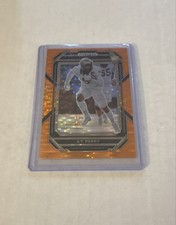 2023 Panini Prizm Draft Picks - A.T. Perry #140 Orange Pulsar Prizm /49 (RC)