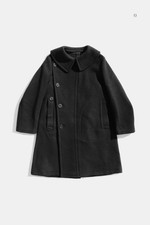 USED YOHJI YAMAMOTO FEMME COAT, BLACK 2 GOOD