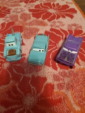 disney pixar cars diecast lot of 3 cars