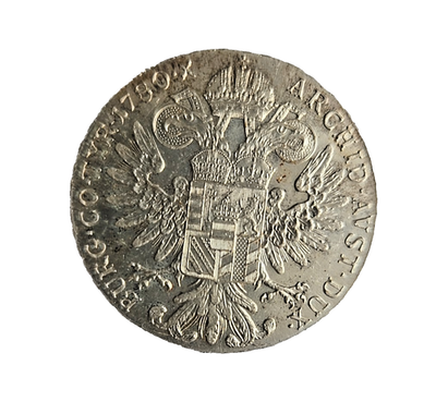 (本物)  Maria Theresa  1780 オーストリアシルバー ORIGINAL 1780 MARIA THERESA THALER OF AUSTRIA USED IN ETHIOPIA. | eBay
