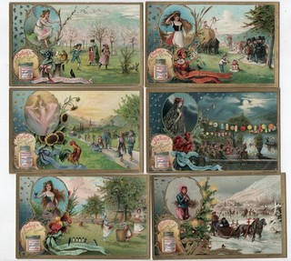 1 Liebig Bilderserie 1 6 / DER ZEITENWECHSEL A: 618