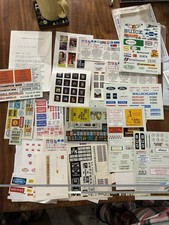 T-HO Model Train Signs, HO Scale Billboard Building Advertising Sticker Lot