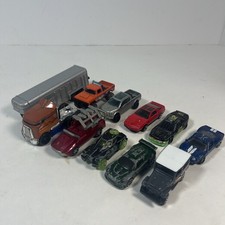 Lot of 11Vintage Diecast Cars Matchbox Hot Wheels Mattel Ertl 1970s  90s