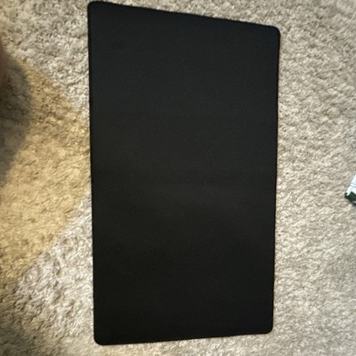 Glorious Black Mouse Pad - Plain Design, Black Plain Mouse Pad