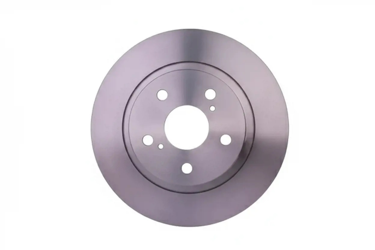 HELLA 8DD 355 116-121 Disco freno pieno, senza bullone fissaggio ruota - Immagine 2
