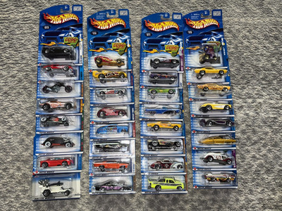 2001 Hot Wheels First Editions Lot 32 Cars NEW