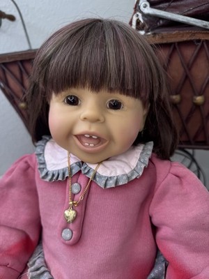 Künstlerpuppe Brigitte Leman Vinyl Doll 